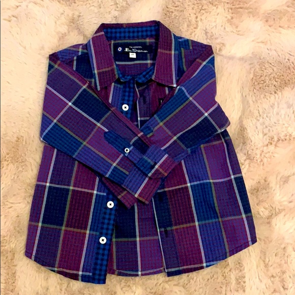 Ben Sherman boy button down shirt - Picture 3 of 4